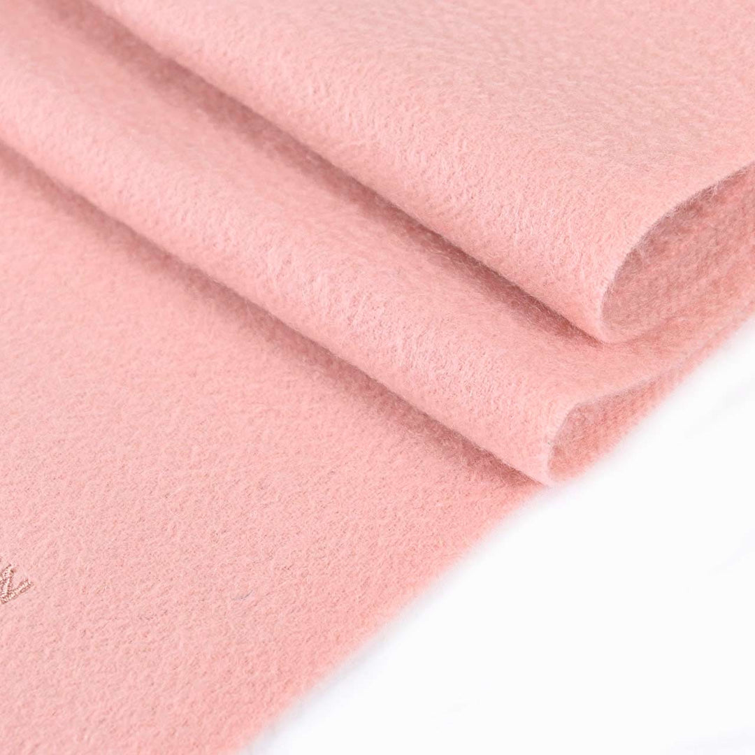 シャルル ジョルダン CHARLES JOURDAN マフラー R9905 100% CASHMERE SOLID 19 ピンク  メンズ レディース