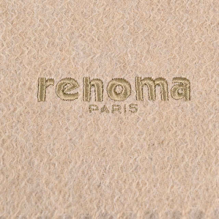 レノマ RENOMA マフラー R9912 PLAIN CASHMERE RBEWH ベージュ  メンズ レディース