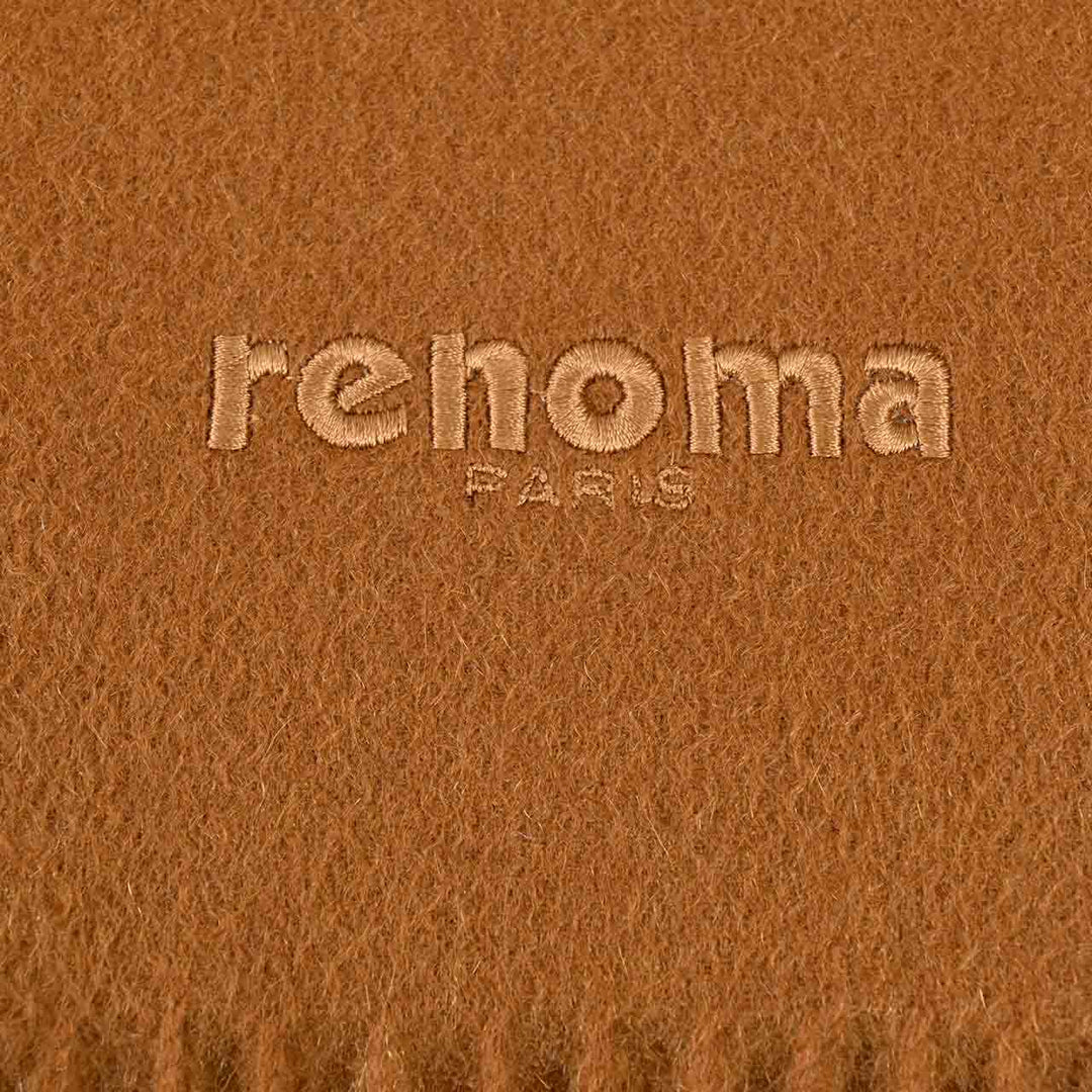 レノマ RENOMA マフラー R9912 PLAIN CASHMERE RCRM ブラウン  メンズ レディース