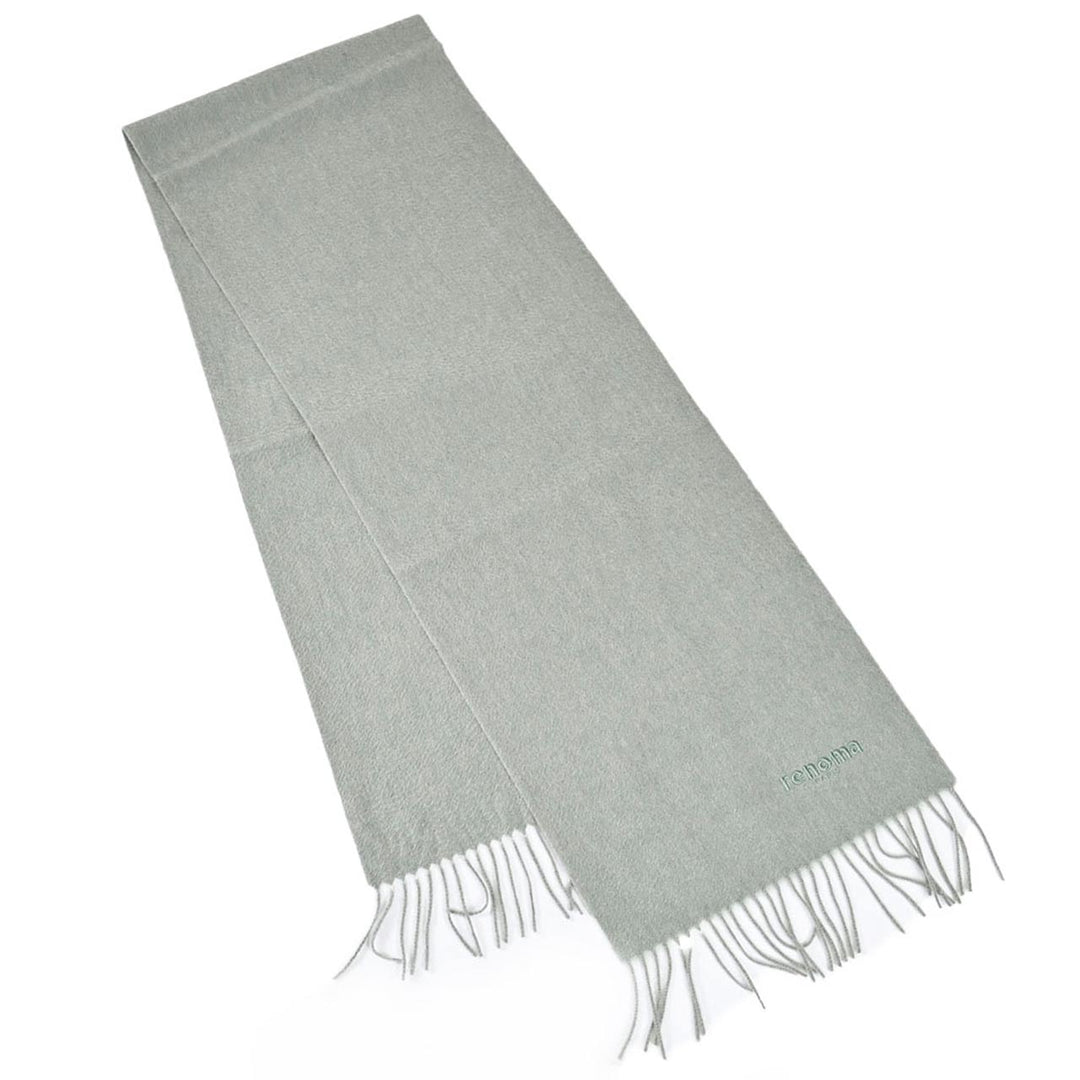 レノマ RENOMA マフラー R9912 PLAIN CASHMERE RGR グリーン  メンズ レディース