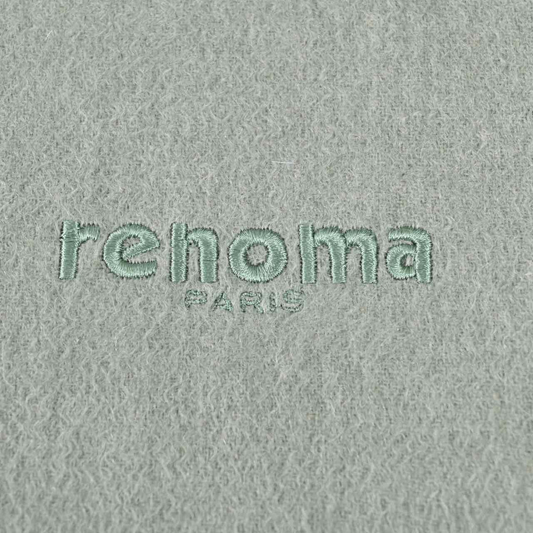 レノマ RENOMA マフラー R9912 PLAIN CASHMERE RGR グリーン  メンズ レディース
