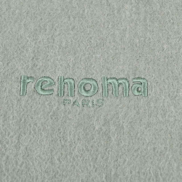 レノマ RENOMA マフラー R9912 PLAIN CASHMERE RGR グリーン  メンズ レディース