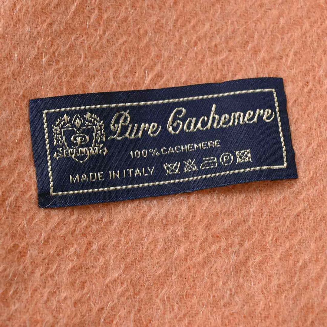 レノマ RENOMA マフラー R9912 PLAIN CASHMERE RMOR オレンジ  メンズ レディース