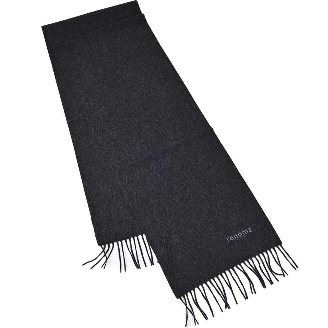 レノマ RENOMA マフラー R9918 PLAIN CASHMERE RCHA グレー  メンズ レディース