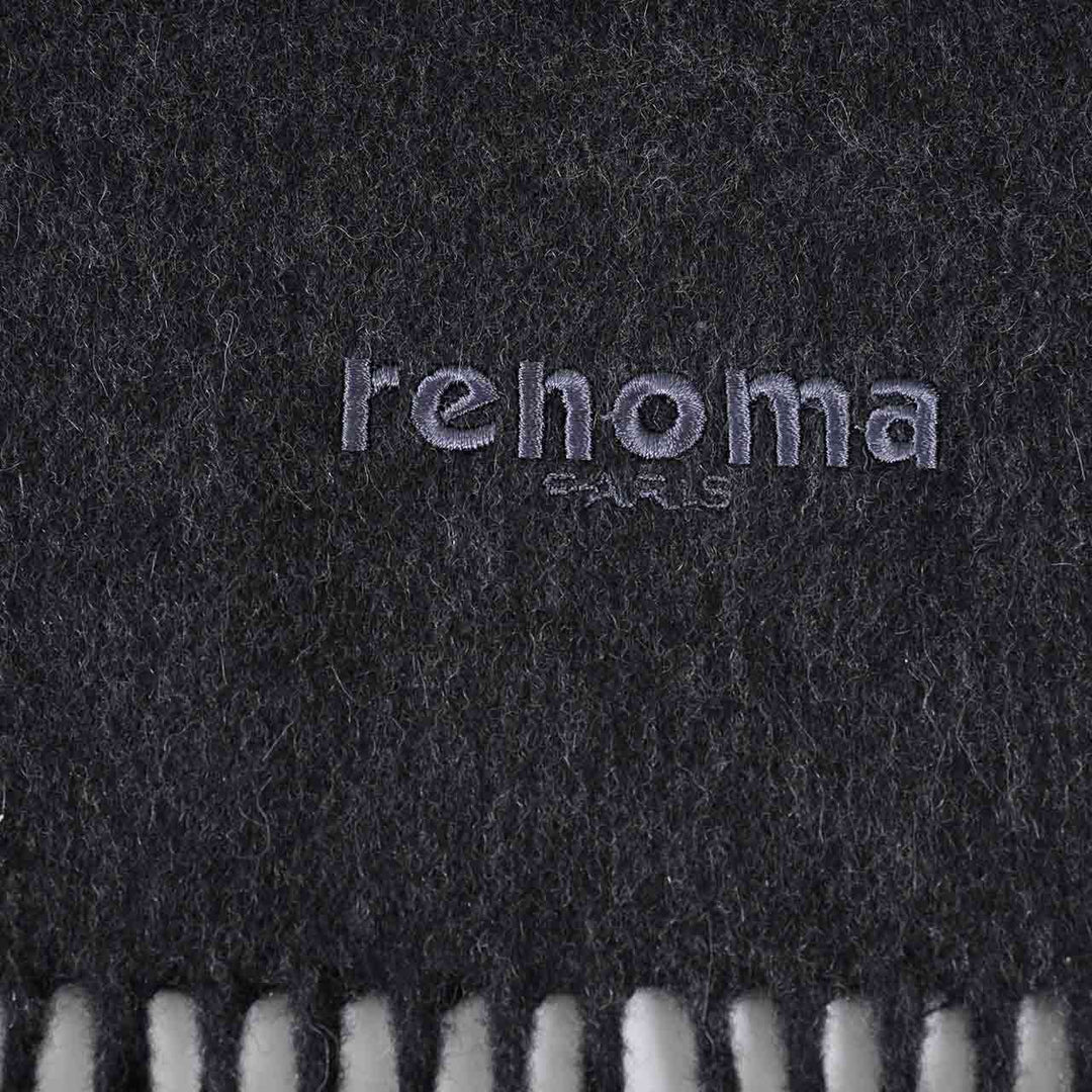 レノマ RENOMA マフラー R9918 PLAIN CASHMERE RCHA グレー  メンズ レディース