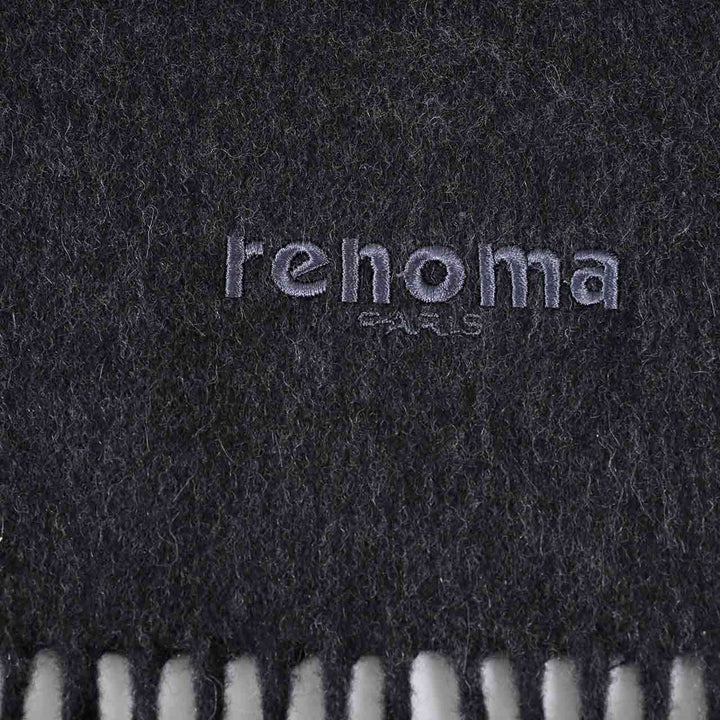 レノマ RENOMA マフラー R9918 PLAIN CASHMERE RCHA グレー  メンズ レディース