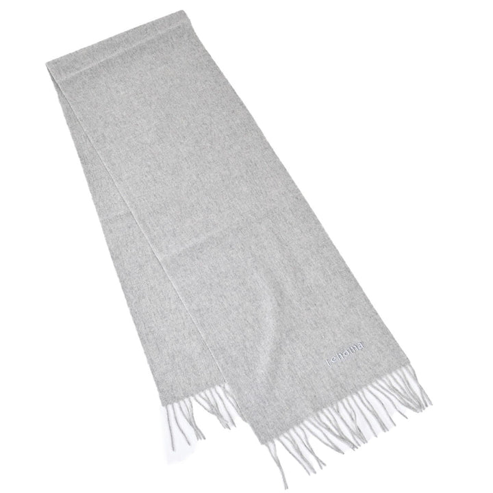 レノマ RENOMA マフラー R9918 PLAIN CASHMERE RLGR グレー  メンズ レディース