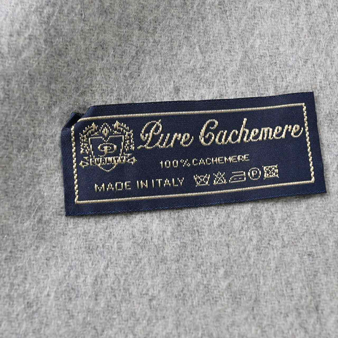 レノマ RENOMA マフラー R9918 PLAIN CASHMERE RLGR グレー  メンズ レディース