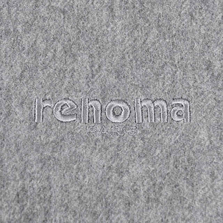 レノマ RENOMA マフラー R9918 PLAIN CASHMERE RMGR グレー  メンズ レディース
