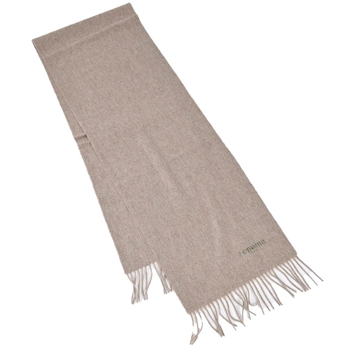 レノマ RENOMA マフラー R9918 PLAIN CASHMERE RMI ベージュ  メンズ レディース