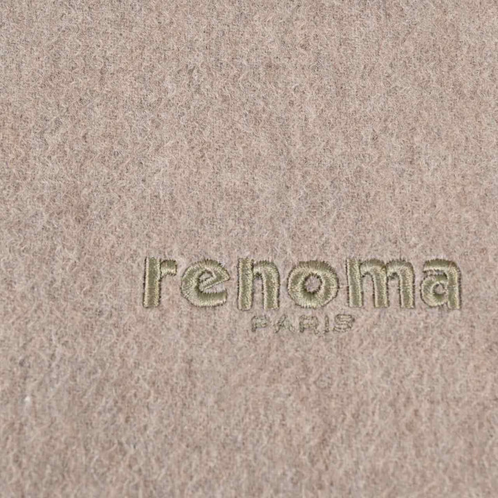 レノマ RENOMA マフラー R9918 PLAIN CASHMERE RMI ベージュ  メンズ レディース