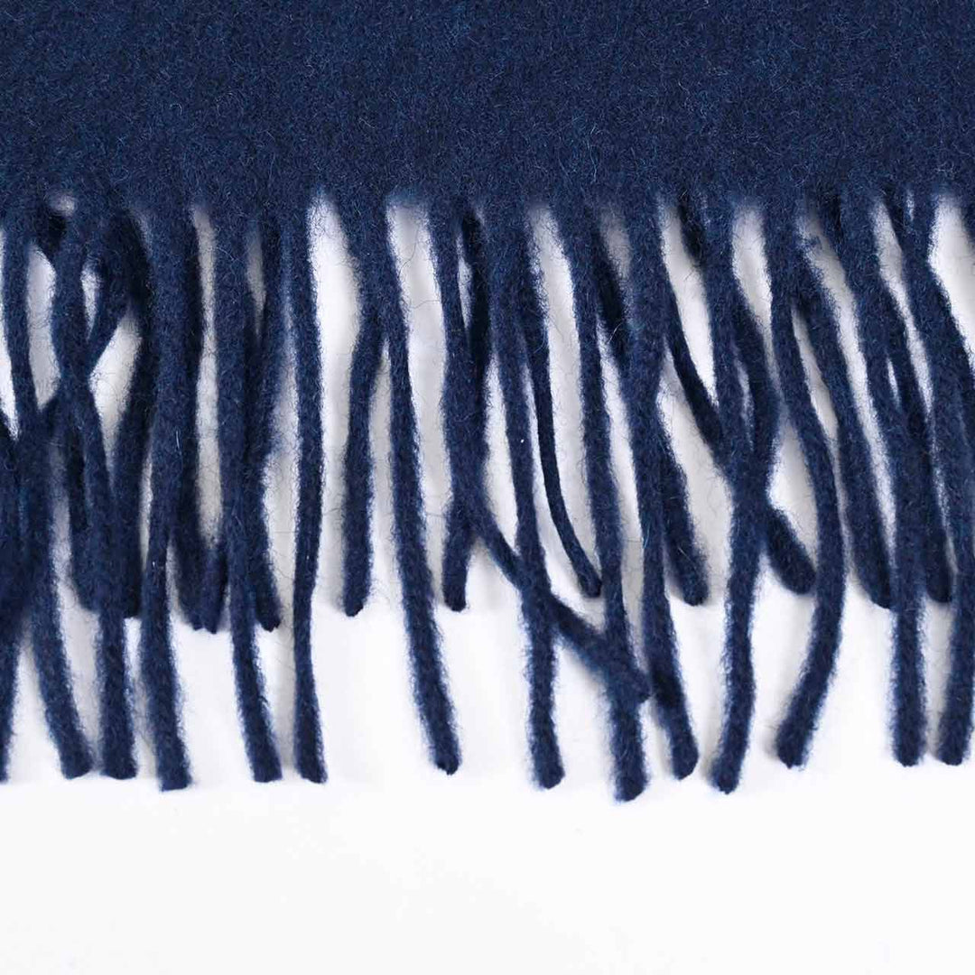 レノマ RENOMA マフラー R9918 PLAIN CASHMERE RNV ネイビー  メンズ レディース