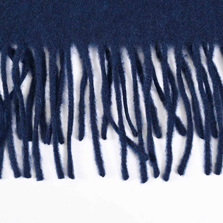 レノマ RENOMA マフラー R9918 PLAIN CASHMERE RNV ネイビー  メンズ レディース