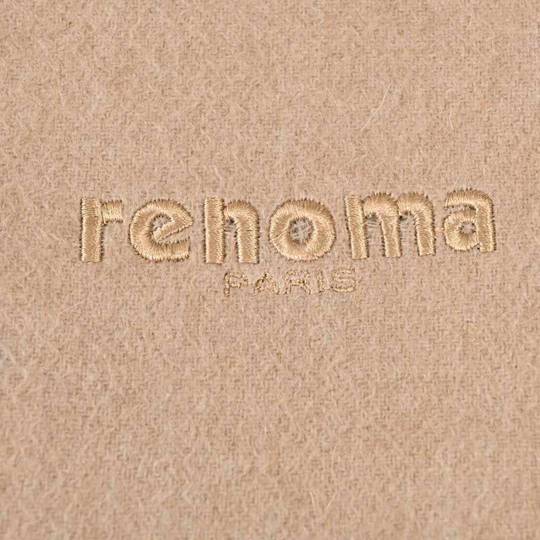 レノマ RENOMA マフラー R9918 PLAIN CASHMERE RSAN ブラウン  メンズ レディース