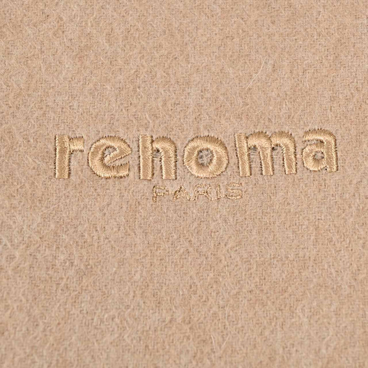 レノマ RENOMA マフラー R9918 PLAIN CASHMERE RSAN ブラウン  メンズ レディース