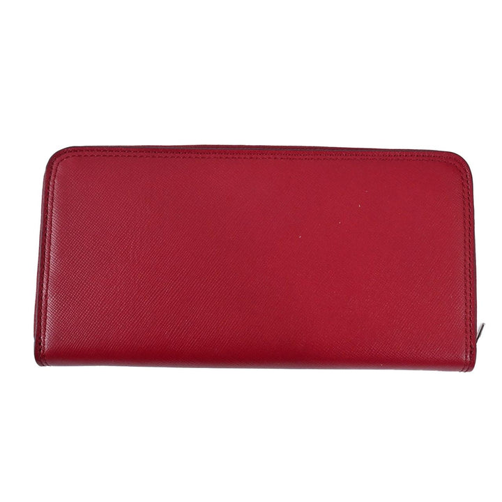 ジェイアンドエム デヴィッドソン J&M DAVIDSON ラウンドファスナー長財布 10221N 7495 BURGUNDY 8480 レッド  メンズ レディース