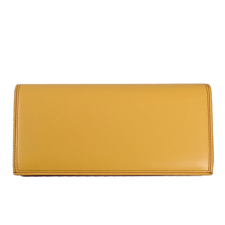 ジェイアンドエム デヴィッドソン J&M DAVIDSON 長財布 10223N 7314 PASTEL YELLOW 5040 イエロー  メンズ レディース