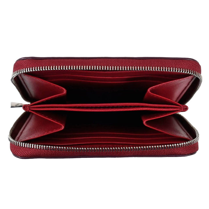 ジェイアンドエム デヴィッドソン J&M DAVIDSON 折財布 10224N 7495 BURGUNDY 8480 レッド  メンズ レディース