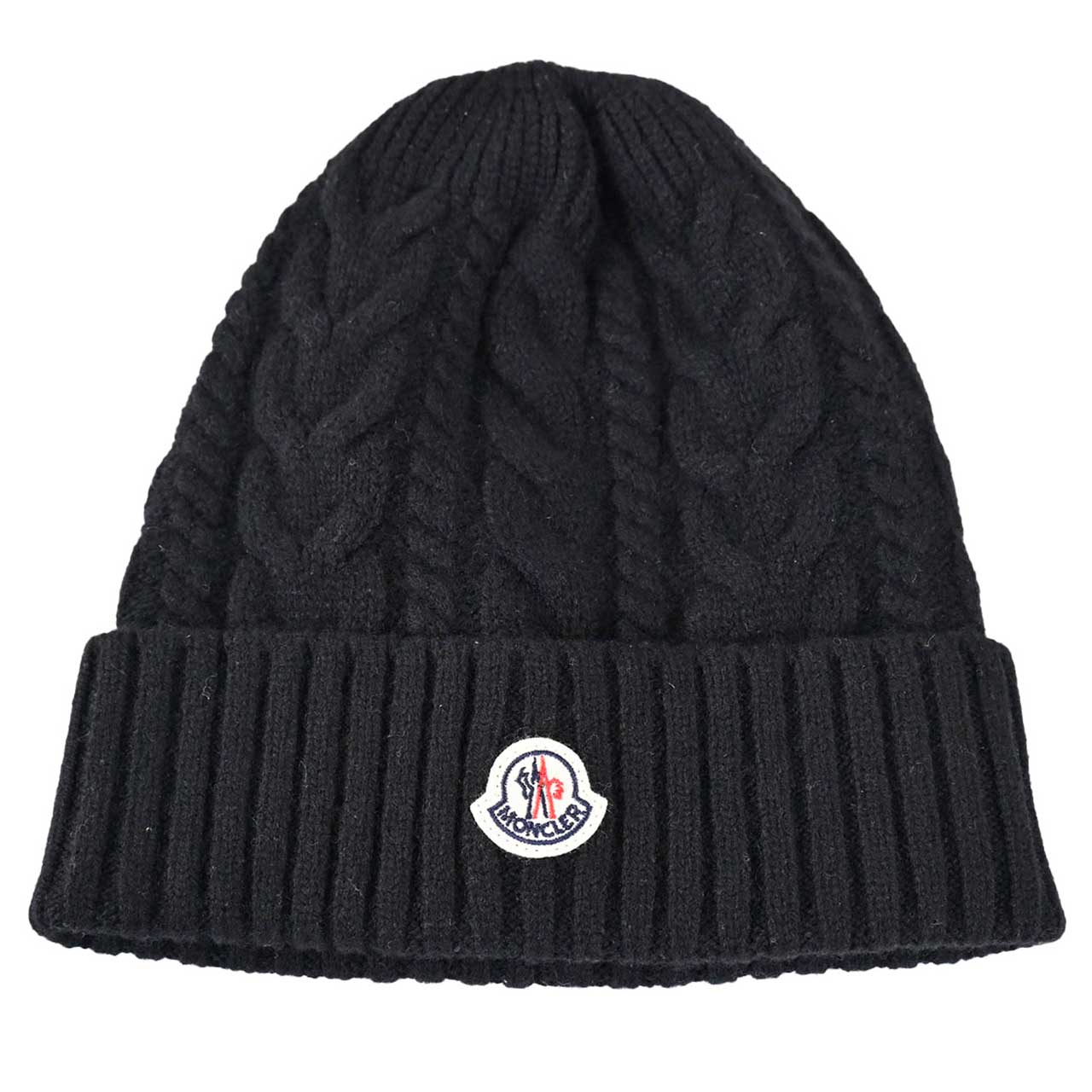 モンクレール MONCLER ニット帽 9Z70300 A9328 ブラック メンズ