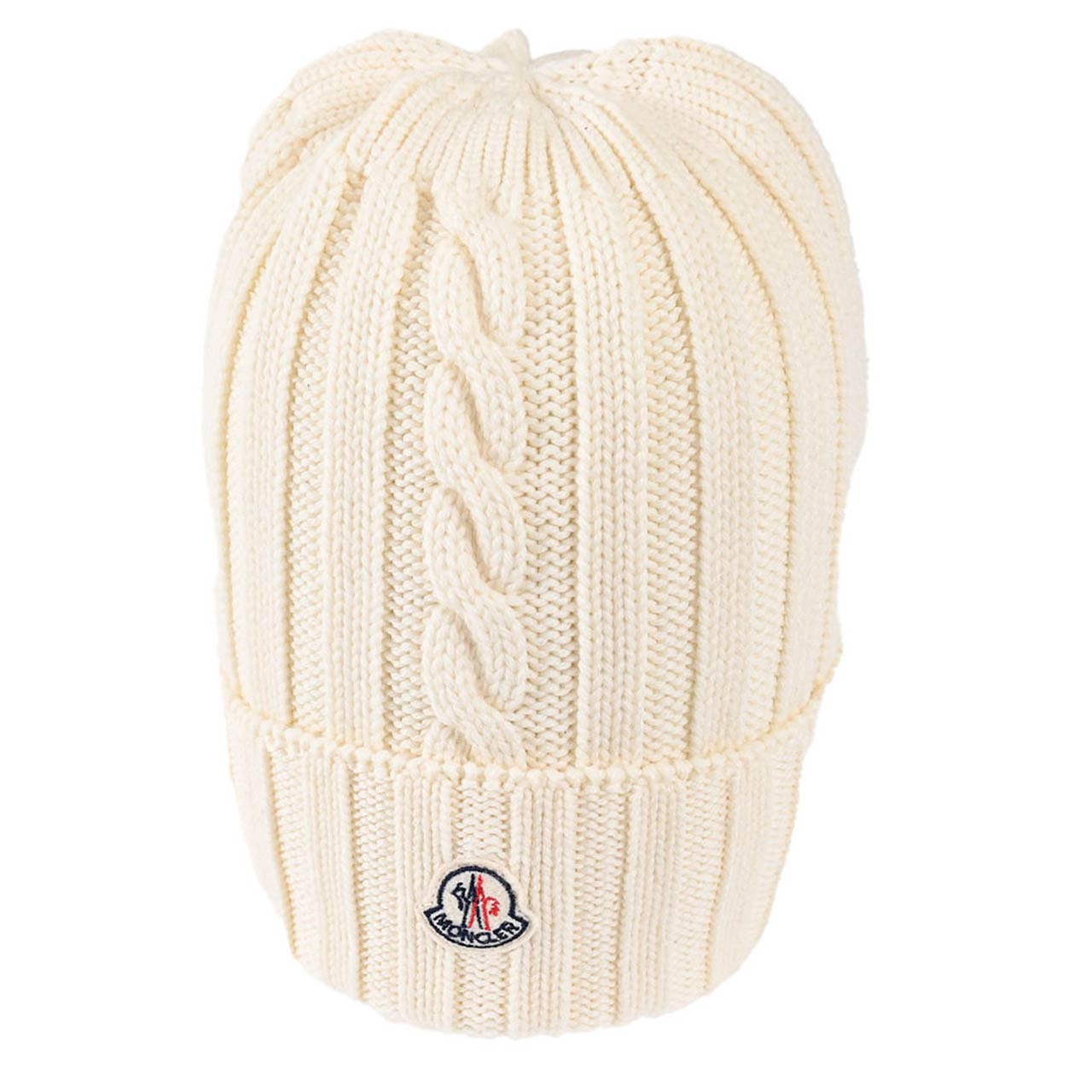 モンクレール MONCLER ニット帽 0020799 999BU ホワイト メンズ