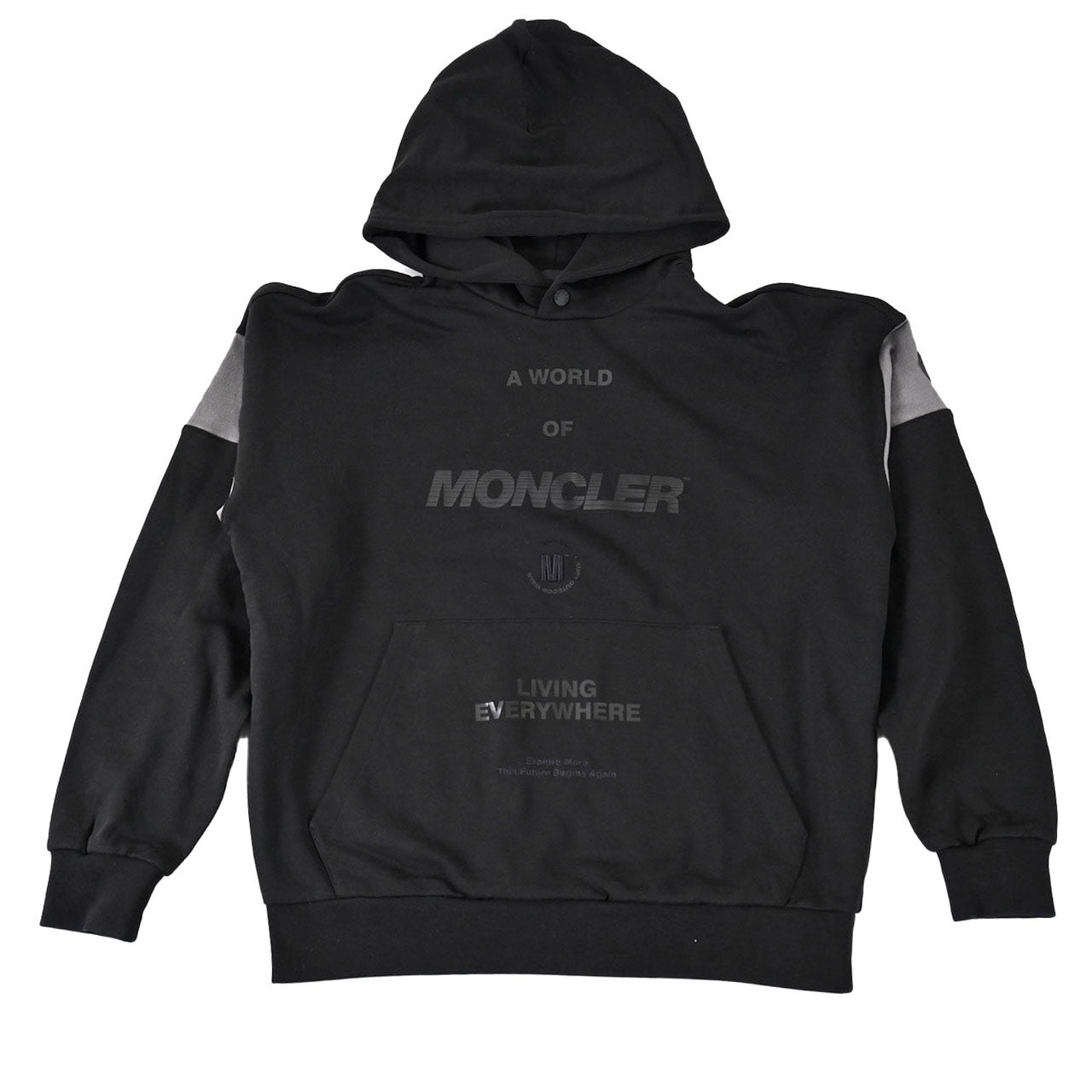 モンクレール MONCLER スウェットパーカー 8A00008 90024 999 ブラック