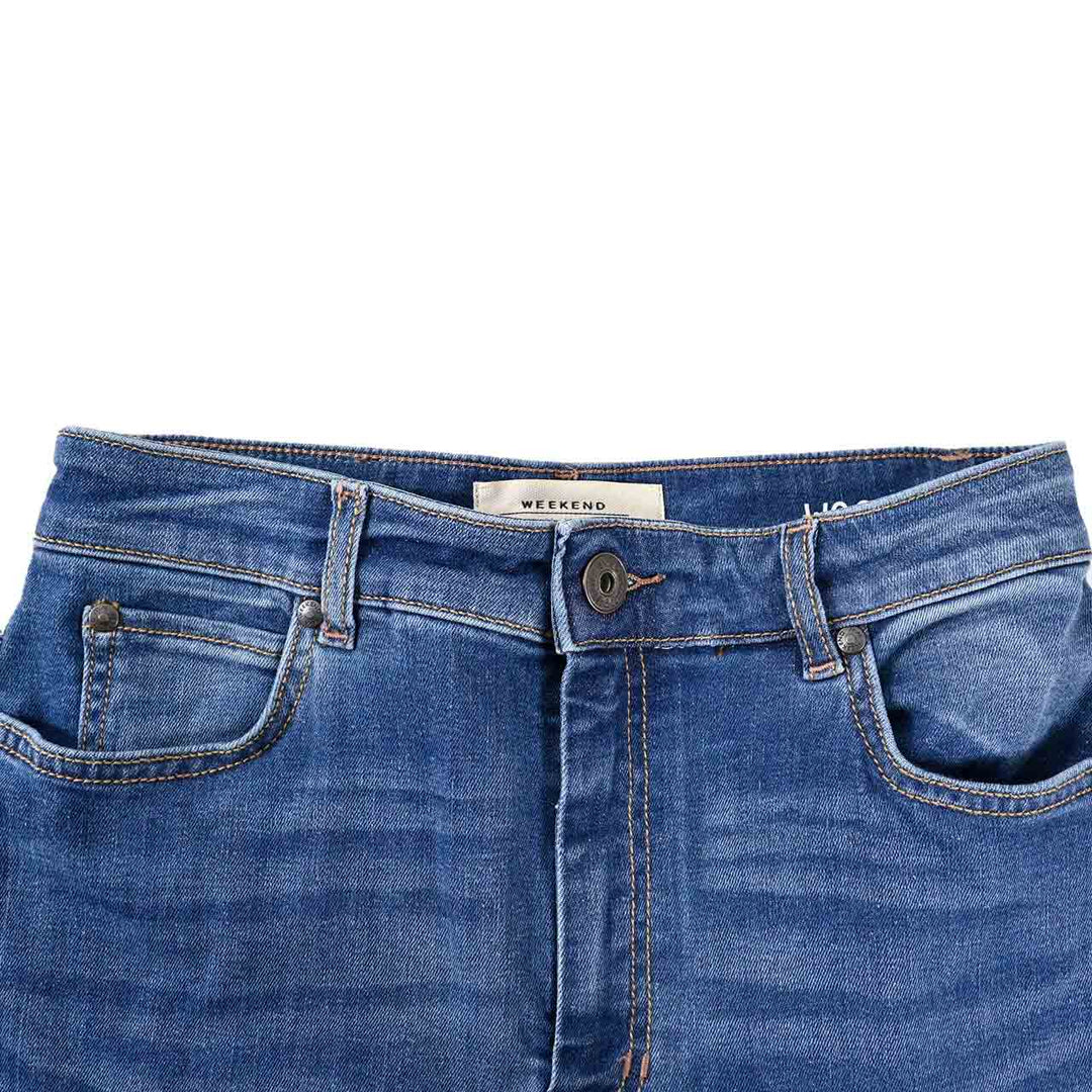 ウィークエンド マックスマーラ WEEKEND MAXMARA デニムパンツ 5181071600 ORTISEI 008 ブルー 2025SS レディース