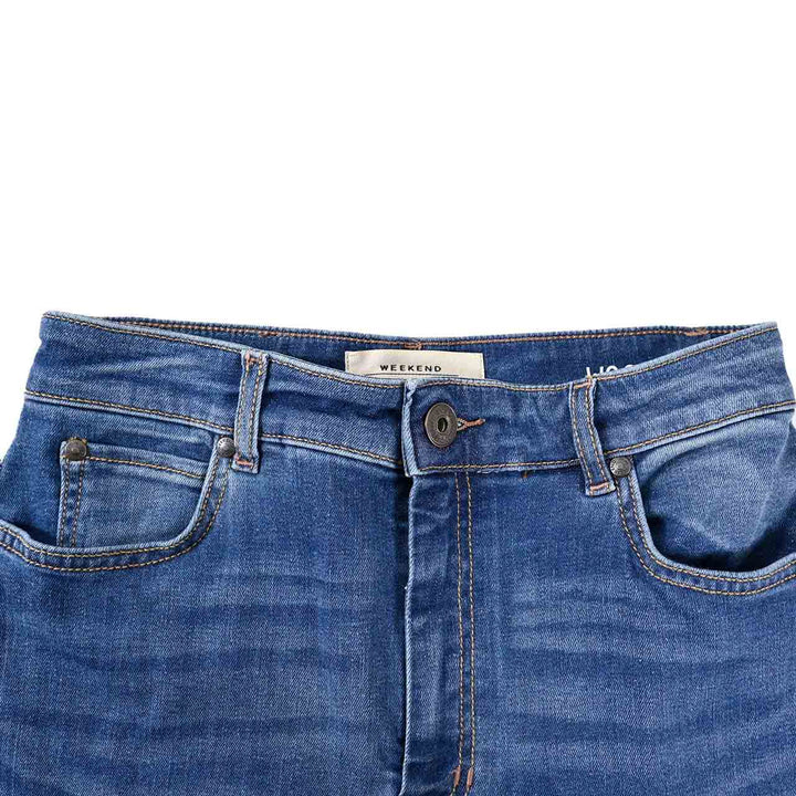 ウィークエンド マックスマーラ WEEKEND MAXMARA デニムパンツ 5181071600 ORTISEI 008 ブルー 2025SS レディース