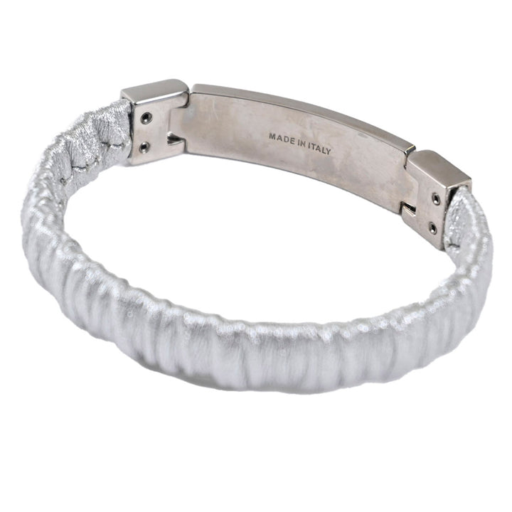 ミュウミュウ MIUMIU ブレスレット 5IB425 2F32 01 ARGENTO シルバー 年秋冬 レディース