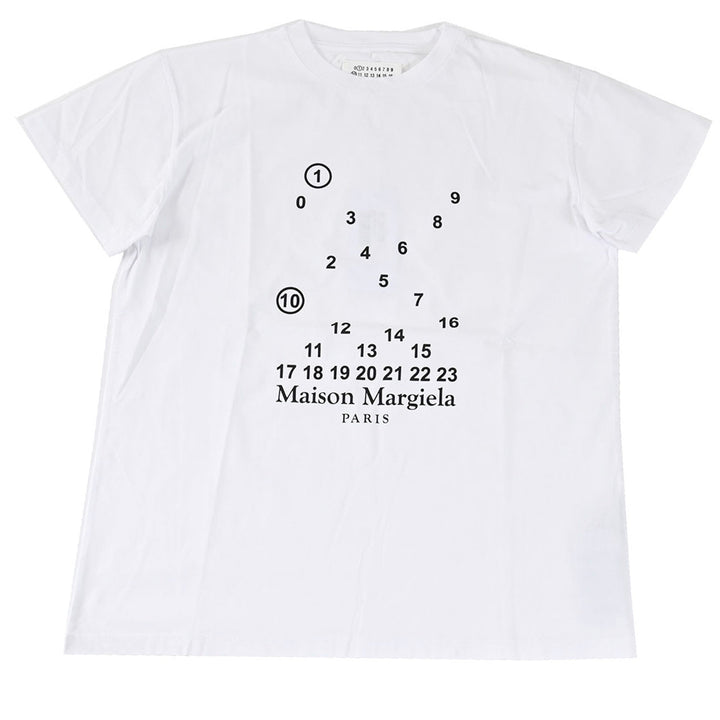 メゾン マルジェラ Maison Margiela Tシャツ S51GC0516 S22816 100 ホワイト 年秋冬 メンズ レディース
