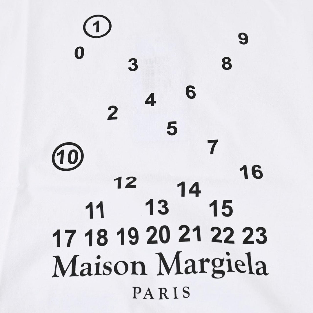 メゾン マルジェラ Maison Margiela Tシャツ S51GC0516 S22816 100 ホワイト 年秋冬 メンズ レディース