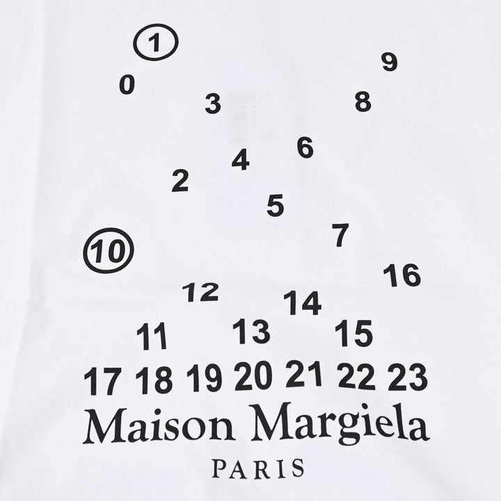 メゾン マルジェラ Maison Margiela Tシャツ S51GC0516 S22816 100 ホワイト 年秋冬 メンズ レディース