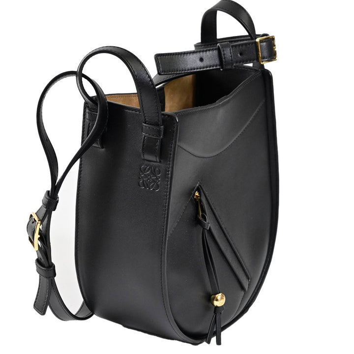 ロエベ LOEWE ショルダーバッグ ハンモック スライス A538HHSX01 1100 ブラック 2025年春夏 レディース