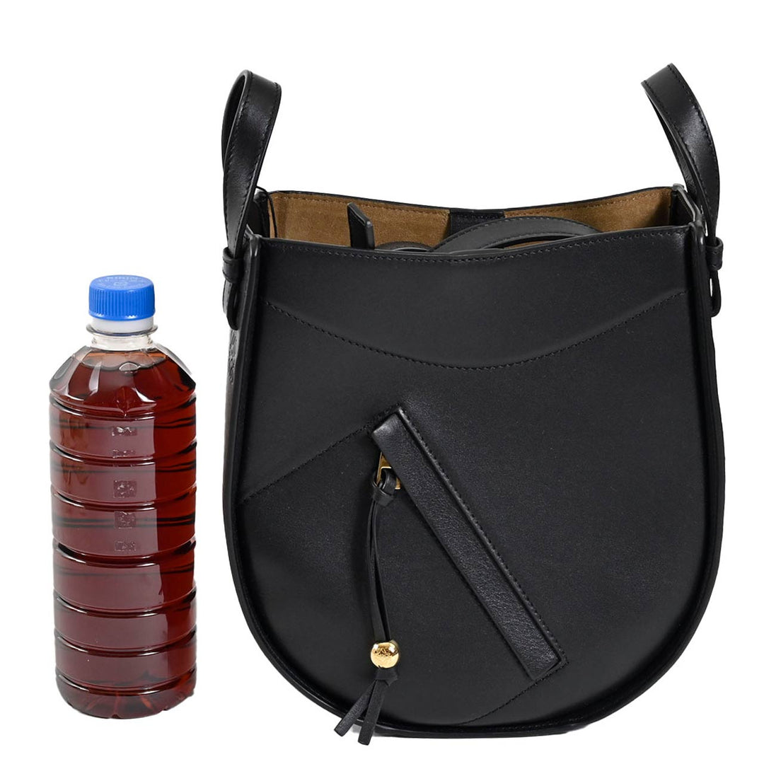 ロエベ LOEWE ショルダーバッグ ハンモック スライス A538HHSX01 1100 ブラック 2025年春夏 レディース