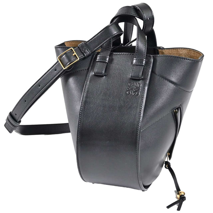 ロエベ LOEWE ショルダーバッグ ハンモック スライス A538HHSX01 1100 ブラック 2025年春夏 レディース