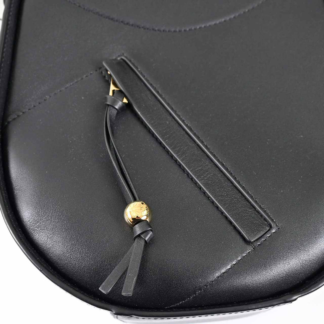 ロエベ LOEWE ショルダーバッグ ハンモック スライス A538HHSX01 1100 ブラック 2025年春夏 レディース