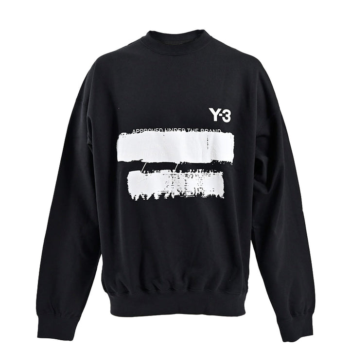 ワイスリー Y-3 トレーナー U GFX CREW JN4881 ブラック 2025SS メンズ レディース