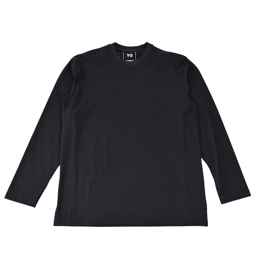 ワイスリー Y-3 クルーネック長袖Ｔシャツ U GFX LS TEE JN4880 ブラック 2025SS メンズ レディース