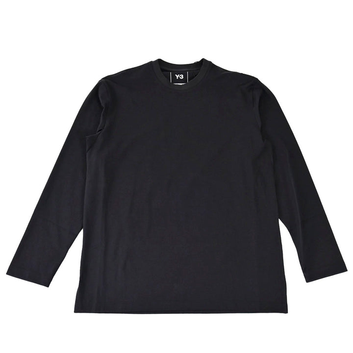 ワイスリー Y-3 クルーネック長袖Ｔシャツ U GFX LS TEE JN4880 ブラック 2025SS メンズ レディース