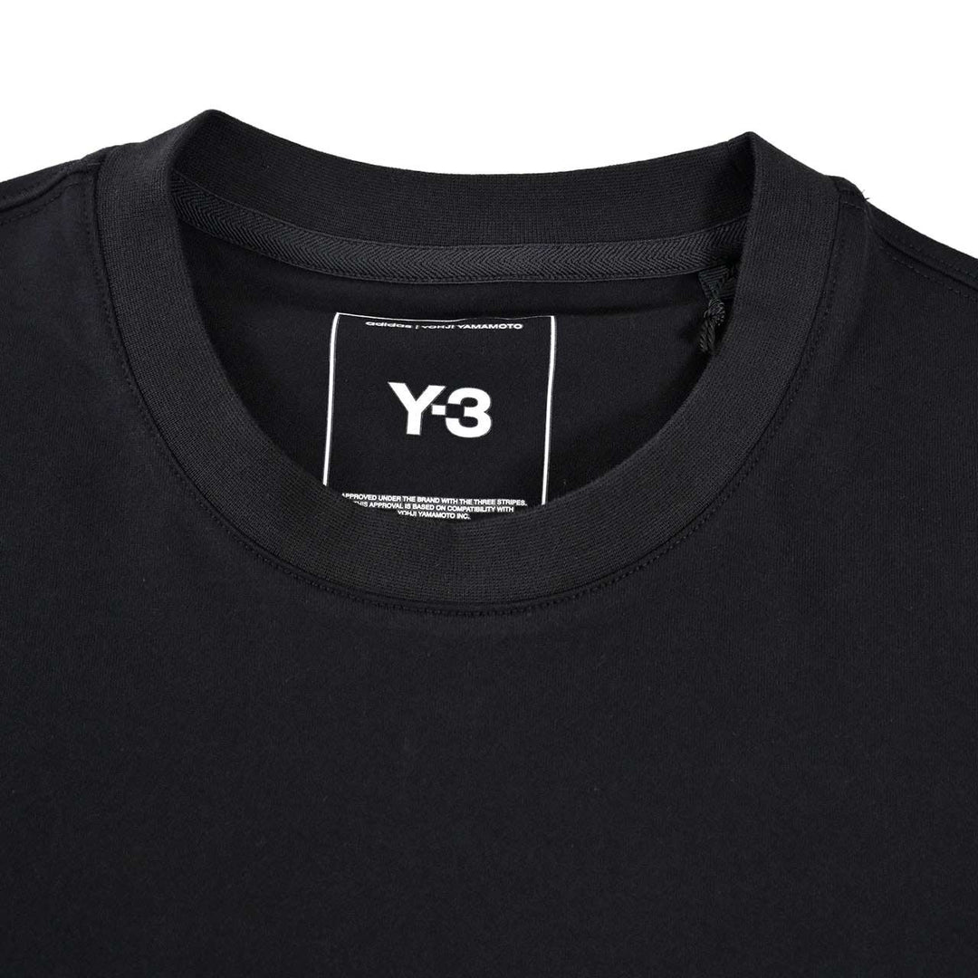 ワイスリー Y-3 クルーネック長袖Ｔシャツ U GFX LS TEE JN4880 ブラック 2025SS メンズ レディース