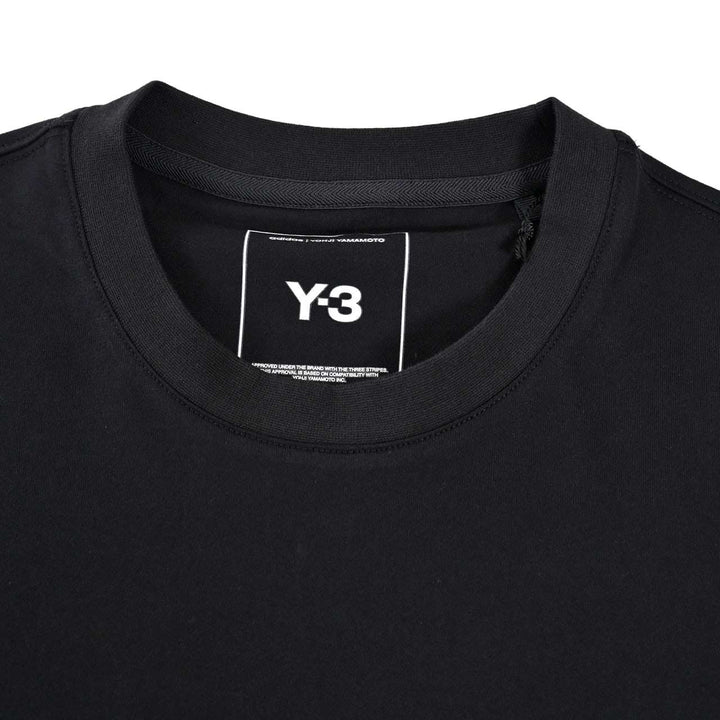 ワイスリー Y-3 クルーネック長袖Ｔシャツ U GFX LS TEE JN4880 ブラック 2025SS メンズ レディース