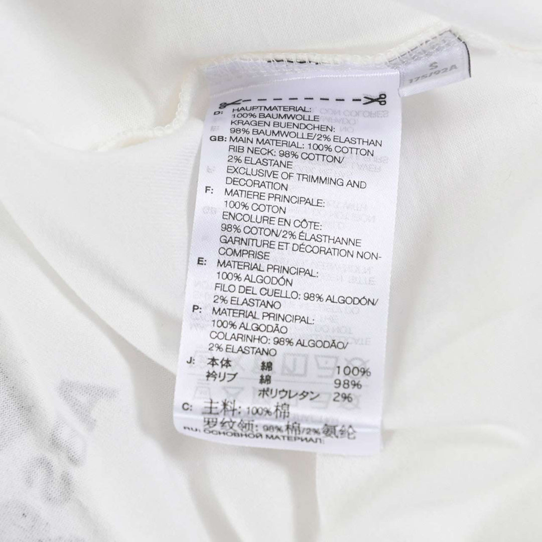 ワイスリー Y-3 クルーネック長袖Ｔシャツ U GFX LS TEE JM3234 ホワイト 2025SS メンズ レディース