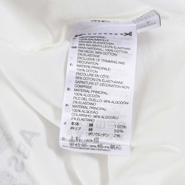 ワイスリー Y-3 クルーネック長袖Ｔシャツ U GFX LS TEE JM3234 ホワイト 2025SS メンズ レディース