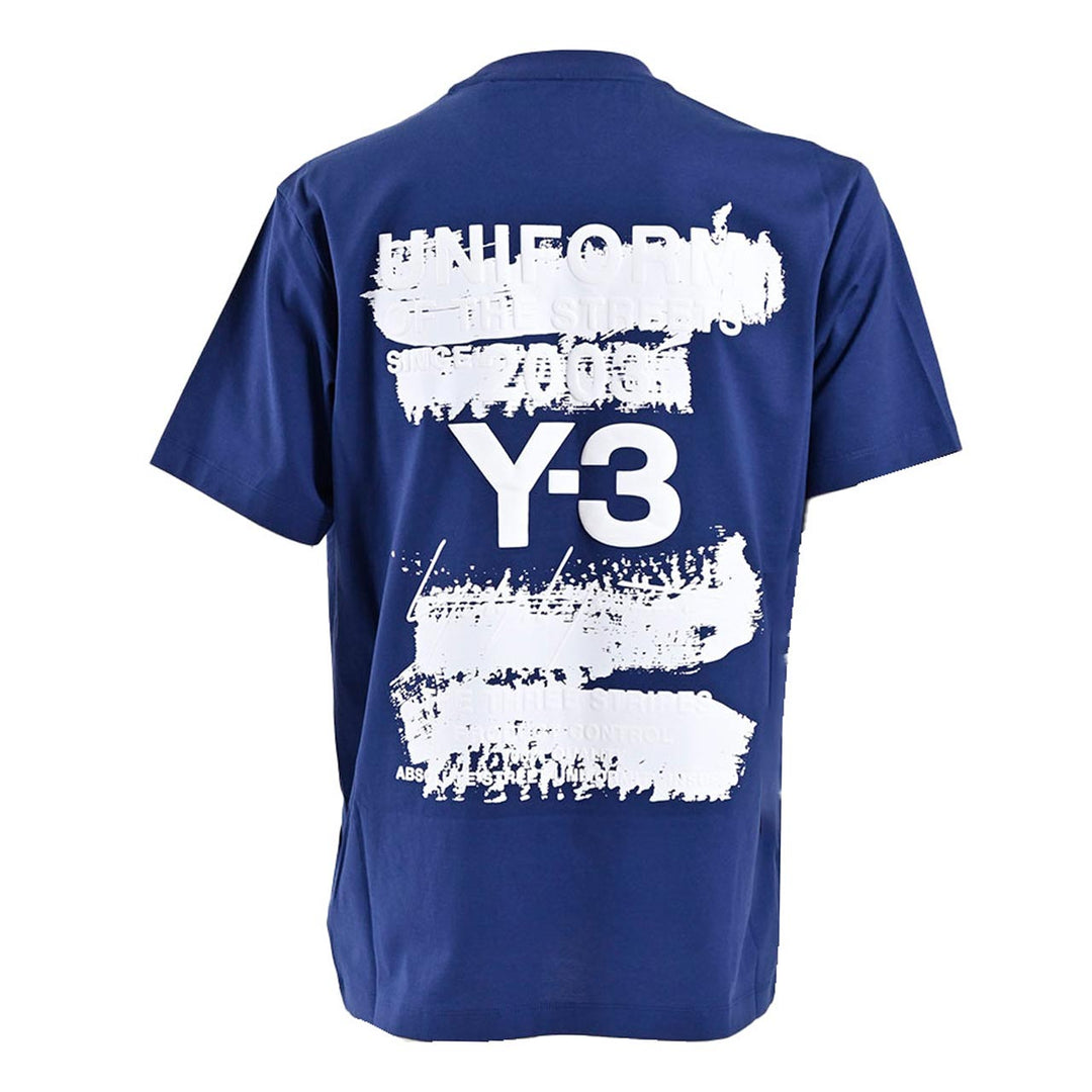 ワイスリー Y-3 Tシャツ U GFX SS TEE JM7816 ブルー 2025SS メンズ レディース