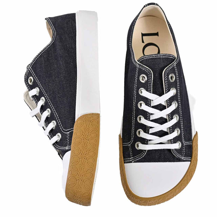 ロエベ LOEWE スニーカー M816282XAB 2834 ネイビー 年秋冬 メンズ