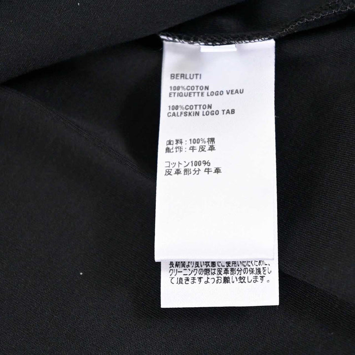 ベルルッティ BERLUTI Tシャツ R28JRS155 003 900 ブラック 2025SS メンズ