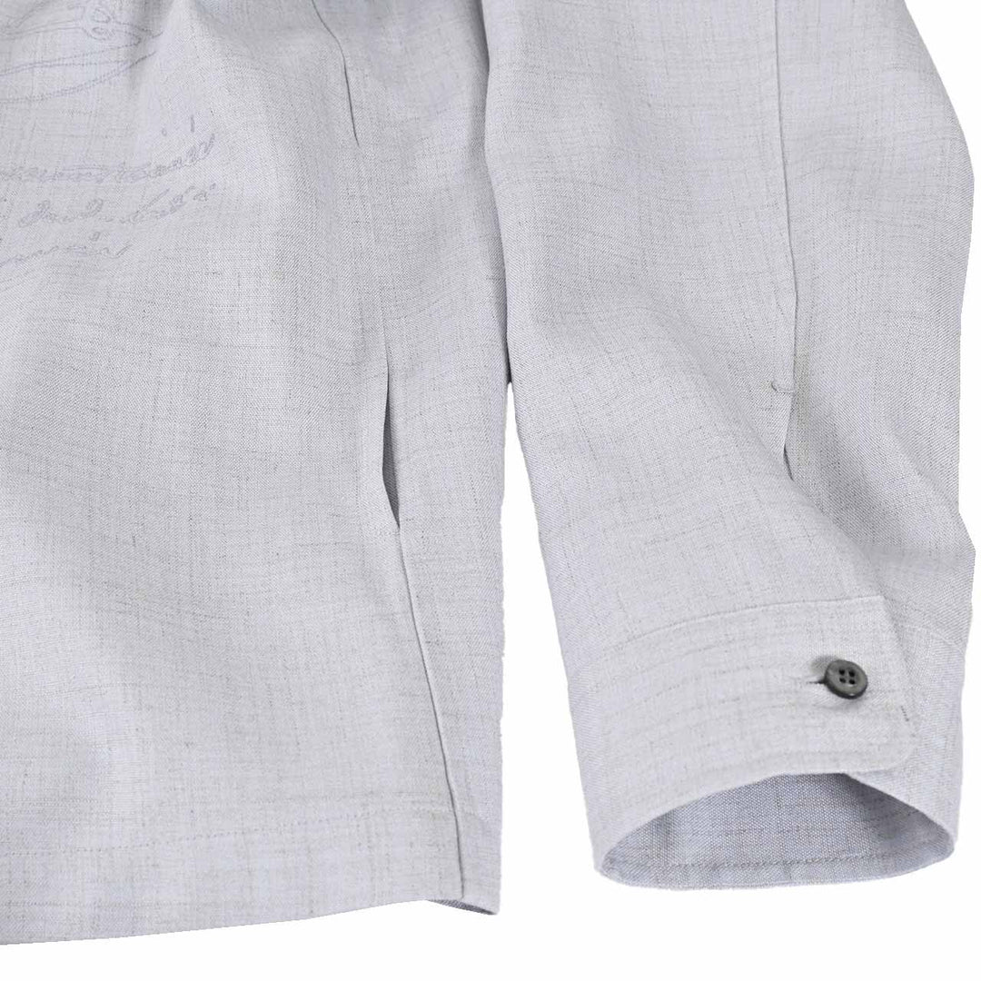 ベルルッティ BERLUTI カジュアルシャツ R28HCL112 001 53N グレー 2025SS メンズ