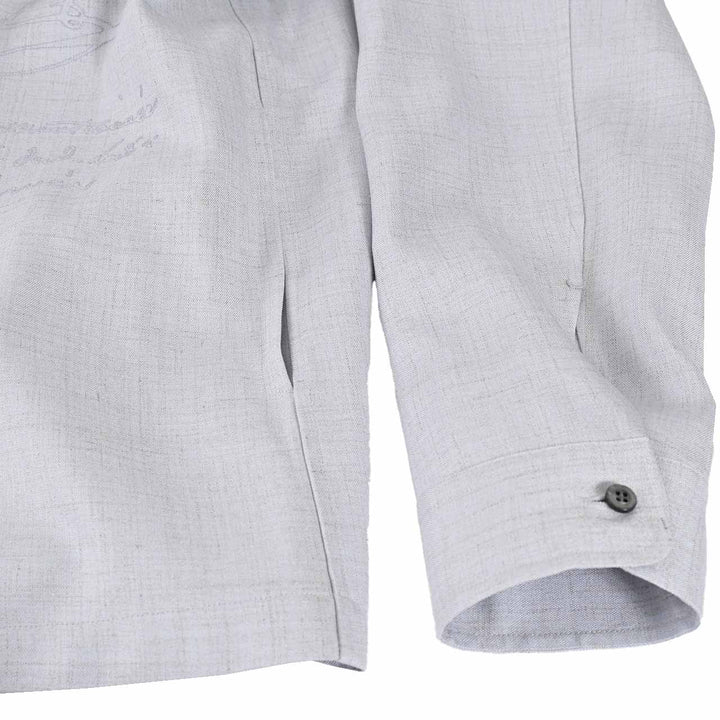 ベルルッティ BERLUTI カジュアルシャツ R28HCL112 001 53N グレー 2025SS メンズ