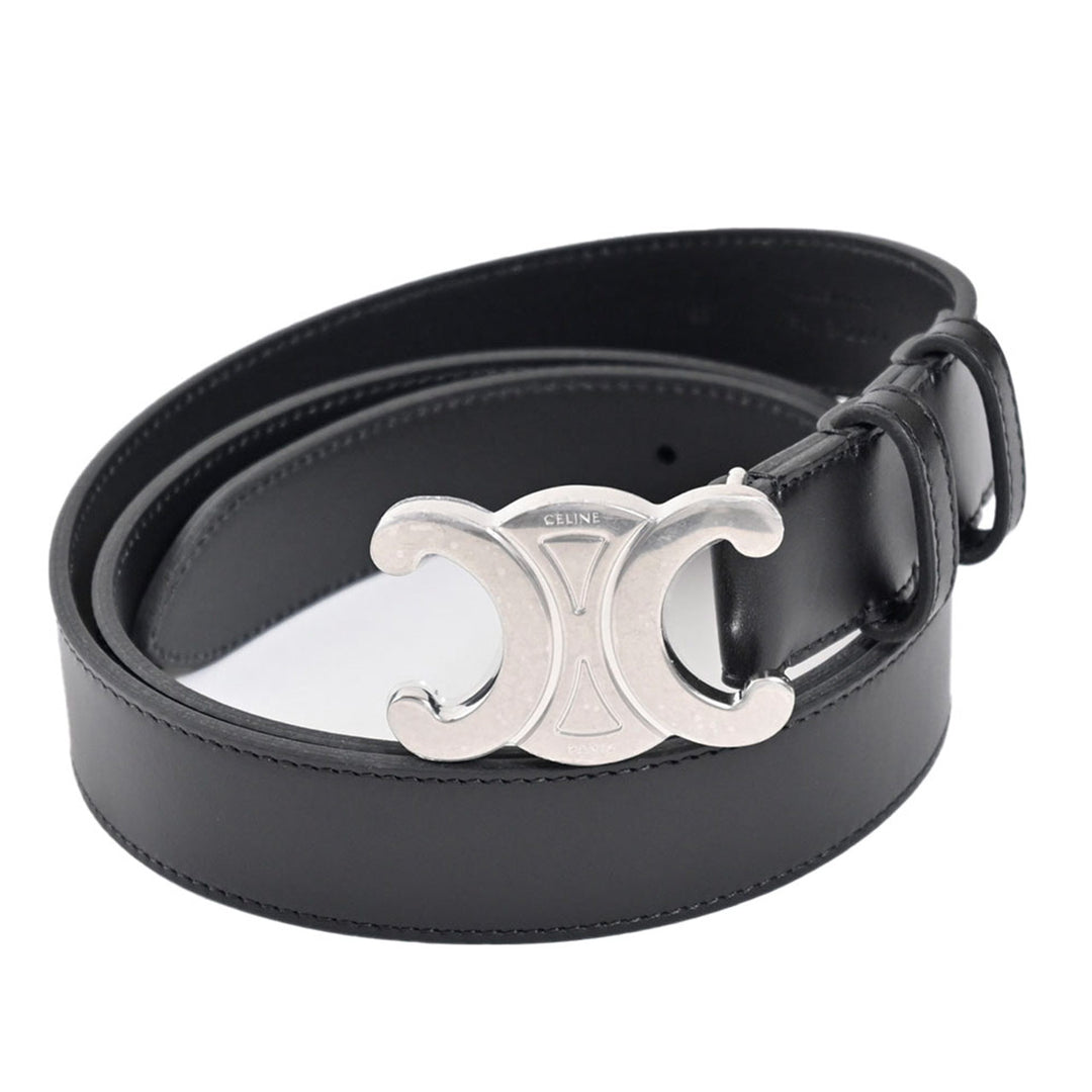 セリーヌ CELINE ベルト 45BIE3AJG 38SI ブラック  メンズ