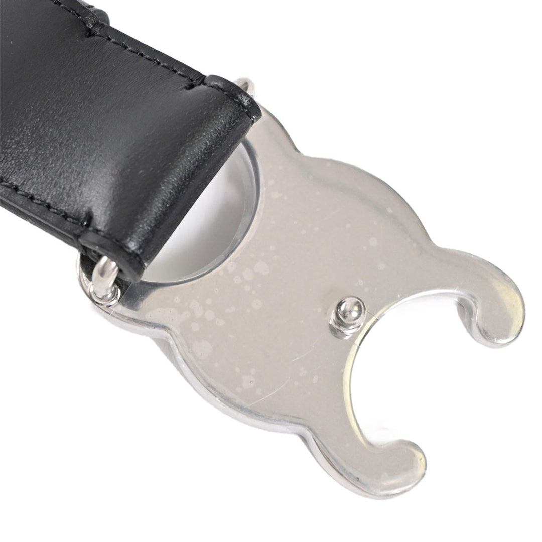 セリーヌ CELINE ベルト 45BIE3AJG 38SI ブラック  メンズ