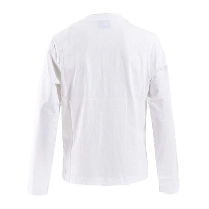 アミ AMI クルーネック長袖Ｔシャツ BFUTS235.724 100 ホワイト 2025SS メンズ